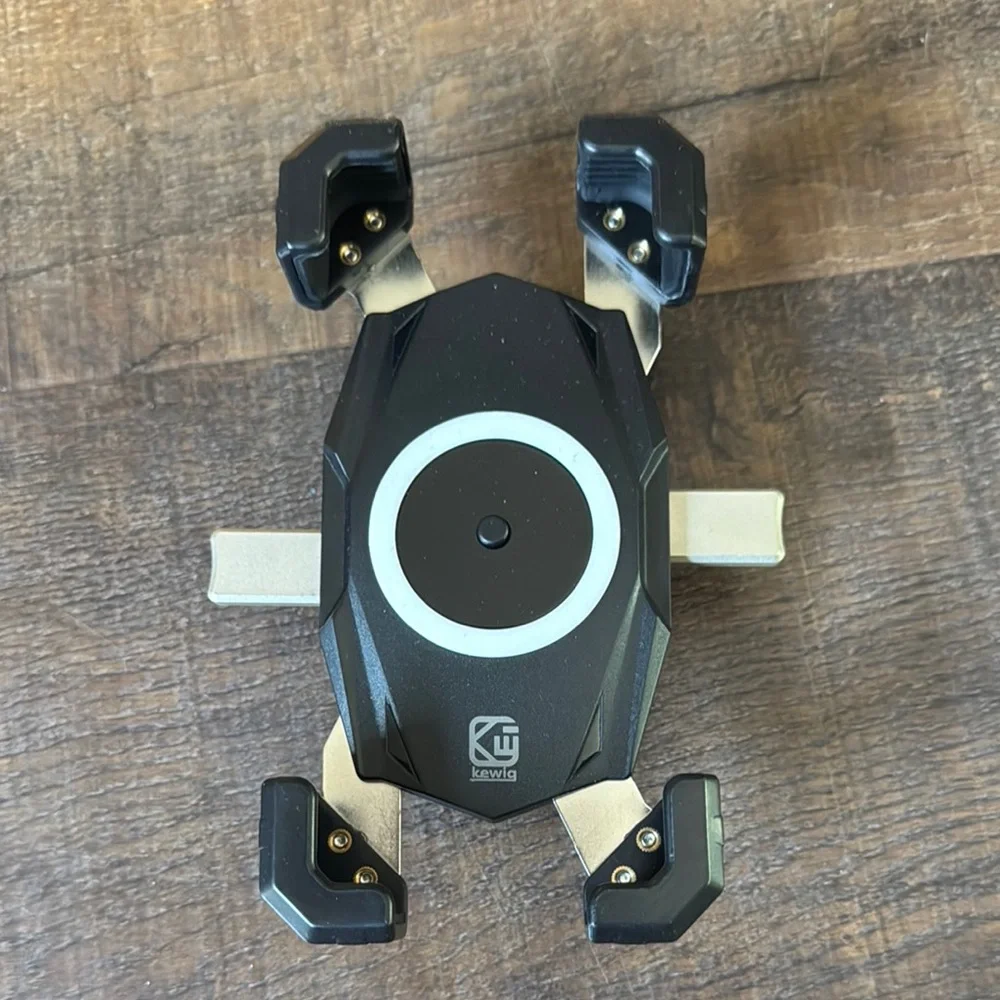 Black Phone Holder for Street Bike